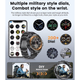 Смарт-часы HeraQuen Tactical 1.5" | 800 мАч | Bluetooth-звонки | 120+ режимов спорта | для айфона и андроида - изображение 4
