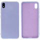 Чехол Silicone case Camera Protective для Xiaomi Redmi 7A (13) лиловый Lilac - изображение 1