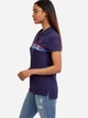 Поло женское U.S. Polo Assn Foil Uspa Print 215689-ZH00A S Синее (2463299138134) - изображение 3