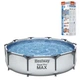 Каркасный бассейн Bestway 56406 Steel Pro Max 305х76 см Объем 4678 лит - изображение 1