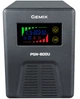 Источник бесперебойного питания Gemix PSN-800U 800VA/480W 12V/220V 7/9/13A 3xSchuko Без АКБ Black (PSN-800U) - изображение 1