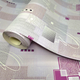 Виниловые обои 10.05 × 0.53 м Славянские обои 9393-06, серо-фиолетовые для спальни, гостиной, коридора - изображение 1