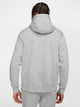 Bluza męska rozpinana streetwear z kapturem polarowa Nike M Nsw Club Hoodie Fz Bb BV2645-063 S Szara (193147702521) - obraz 2