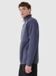 Толстовка на молнии мужская 4F 4FWSS25TSWSM1751-22S 2XL Темно-серая (5905700395515) - изображение 3