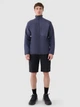 Толстовка на молнии мужская 4F 4FWSS25TSWSM1751-22S 2XL Темно-серая (5905700395515) - изображение 7