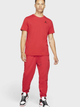 Футболка хлопковая длинная мужская Jordan M J Jumpman Emb Ss Crew DC7485-687 L Червона (195238739546) - зображення 3