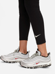 Спортивні легінси для фітнесу жіночі Nike W Nsw Nk Clsc Hr 7/8 Tight Lbr DV7789-010 L Чорні (196153414693) - зображення 4