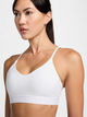 Top sportowy damski Nike W Nk Df Indy Lgt Spt Bra FD1062-100 M Biały (197593126832) - obraz 4