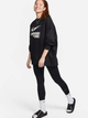 Legginsy sportowe damskie Nike W Nk Df One Hr Tight FN3226-010 M Czarne (197593079558) - obraz 3
