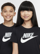Koszulka dziecięca dla dziewczynki Nike K Nsw Tee Futura Hbr FZ5178-010 134-140 cm (M) Czarna (197599262626) - obraz 5