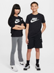 Підліткова футболка для дівчинки Nike K Nsw Tee Futura Hbr FZ5178-010 146-152 см (L) Чорна (197596512212) - зображення 3