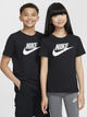 Підліткова футболка для дівчинки Nike K Nsw Tee Futura Hbr FZ5178-010 146-152 см (L) Чорна (197596512212) - зображення 6