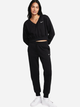 Spodnie dresowe damskie ocieplane Nike W Nsw Phnx Flc Mr Pant Std FZ7626-010 S Czarne (196977203831) - obraz 3