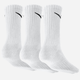 Набір чоловічих шкарпеток 3 пари Nike U Nk V Cush Crew 3P Value 108 SX4508-101 46-50 (XL) Білий (685068095443) - зображення 2
