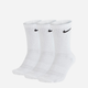 Zestaw skarpet damskich 3 pary Nike U Nk Everyday Csh Crw 3Pr 132 SX7664-100 34-38 (S) Biały (888407233869) - obraz 1