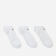Набір чоловічих шкарпеток 3 пари Nike U Everyday Cush Ns SX7673-100 42-46 Білих (888408294524) - зображення 4
