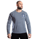 Лонгслів-тільник Camotec Bavovna Біло-синій (8756), XL - изображение 1