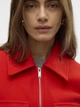 Куртка демисезонная короткая женская Vero Moda 10321977-58547 S Fiery Red (5715673882369) - изображение 5