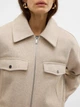 Куртка демисезонная короткая женская Vero Moda 10321977-2993 S Oatmeal (5715673882420) - изображение 5