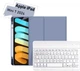 Чехол-клавиатура для планшета BeCover для Apple iPad Mini 7 2024 с креплением для стилуса Apple Pencil Purple (BC_712997) - изображение 1