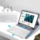 Чехол-клавиатура для планшета BeCover для Apple iPad Mini 7 2024 с креплением для стилуса Apple Pencil Purple (BC_712997) - изображение 2