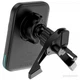 Автодержатель с беспроводной зарядкой Wiwu Qi2.0 MAGO Magsafe wireless car charger CH-323 with MagSafe для Apple iPhone Black - изображение 3