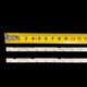 LED подсветка Samsung TV 49" inch 38-led 530mm AOT-49-NU7300-NU7100-2X38-3030C 1шт. - изображение 5