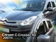 Дефлекторы окон (ветровики) Citroen C-Crosser 5D 2007/ Peugeot 4007 2007-> (+OT) (Heko) - изображение 3