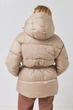 Куртка вкорочена з поясом Wear me M/L Бежевій (10_24_183-1_10008) - зображення 3