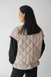 Жилет бомбер з карманами на блискавці Wear me XS Бежевий (6_24_51_5298) - изображение 3