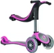 Самокат Globber My Free 4 в 1 3 колеса до 50 кг 1+ Розовый (453-132) - изображение 4