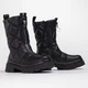 Сапоги детские 342087 Fashion 35 (23 см) Черный - изображение 4