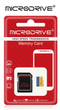 Карта памяти Micro SD MicroDrive 64Gb U3 A1 class 10 + SD адаптер - изображение 4