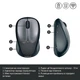 Мышь беспроводная Logitech M235 Grey для ноутбука Черно-серый (146062) - изображение 5