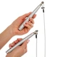 Скакалка скоростная кроссфит с подшипником и стальным тросом LiveUp Speed Jump Rope 8283H длина 3м Silver - изображение 6