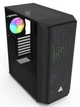 Корпус Montech AIR X, Black, Mid Tower, без БЖ, для E-ATX / ATX / Micro ATX / Mini ITX, 2xUSB 3.0 / 1xUSB 2.0, макс. CPU - 163 мм / GPU - 340 мм, 2x200 мм ARGB / 1x120 мм ARGB, бічна панель із загартованого скла - зображення 6