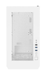 Корпус Montech AIR 100 LITE, White, Mini Tower, без БЖ, для Micro ATX / Mini ITX, 2xUSB 3.0 / 1xUSB 2.0, макс. CPU - 161 мм / GPU - 330 мм, 2x120 мм, бічна панель із загартованого скла - зображення 5