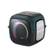 Портативная колонка Bluetooth HOPESTAR PPARTYONE MINI, RGB, IPX5, 5W, TF, TWS, USB, AUX, BT5.0, Black-blue - изображение 2