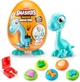 Игровой набор игрушка-сюрприз Zuru Smashers Junior Dino Dig Large Egg Brontosaur 74115A - изображение 1
