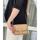 Сумка жіноча крос боді з еко шкіри David Jones 28059 бежева - зображення 2