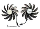 Вентилятор Everflow для видеокарты Gigabyte RTX 3050 GTX 1650 95 мм (orgnl) 3-pin T129215SH (T129215SU PLD10010S12H) комплект 2 шт (№488) - изображение 1