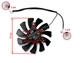 Вентилятор кулер ONG HUA для видеокарты MSI GTX 1050ti 1650 75 мм 2-pin HA8010H12F-Z (XY-D08010SM HA8010H12C-Z) (№41.01) - изображение 3