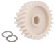Шестерня средняя для мясорубки D=28/56, H=31/18, Z=10/27кос. KENWOOD (KW715563) - изображение 1
