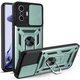 Чехол Fiji Camera Defence для Xiaomi 11T / 11T Pro бампер с защитой камеры и подставкой Green - изображение 1