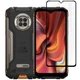 Защитное стекло Fiji Premium для Doogee S96 / S96 Pro полная проклейка Anti-Static черный - изображение 1