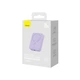 Зовнішній акумулятор Baseus Magnetic Mini Wireless Fast Charge Power Bank 20000mAh 20W Purple (PPCX150005) - изображение 2