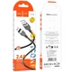 Кабель Hoco X109 Energy silicone charging data cable iP(L-3M) Black - зображення 2