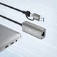 USB-C хаб XO HUB018 USB-С/USB-A to RJ45 Black (HUB018.black) - изображение 4