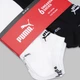 Набор женских носков коротких хлопковых Puma Elements Unisex Sneaker 93899904 35-38 6 пар White/Black (8720245824965) - изображение 4