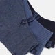 Набор женских носков коротких хлопковых Puma Elements Unisex Plain Q 94710808 35-38 3 пары Denim Blue (8720245958356) - изображение 5